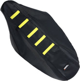 Moose Offroad Hard Parts Seat Cover Ribbed Suz Yel