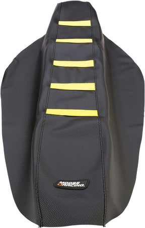 Moose Offroad Hard Parts Seat Cover Ribbed Suz Yel