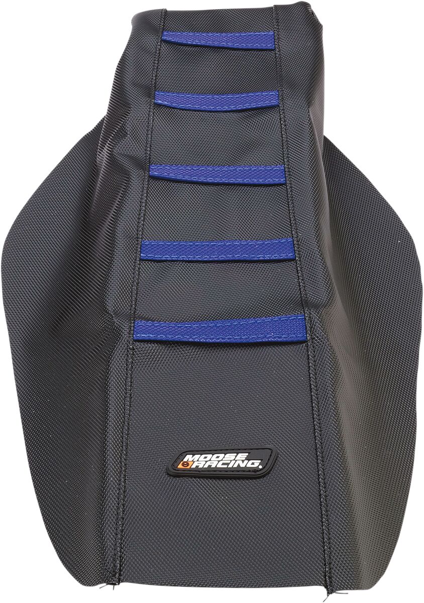 Moose Offroad Hard Parts Seat Cover Ribbed Yam Blu