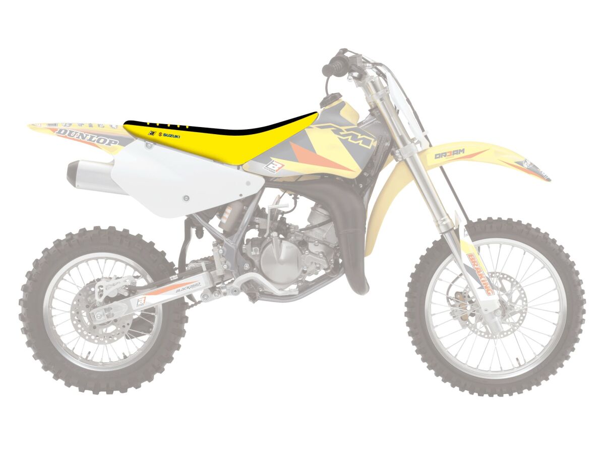 Blackbird Racing Seatcover Dg3 Rm Bk/Yl