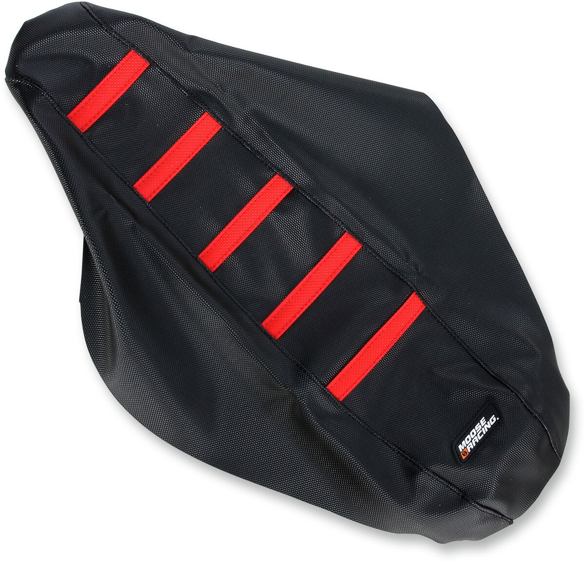 Moose Offroad Hard Parts Seat Cover Ribbed Hon Red