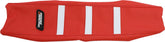 Moose Offroad Hard Parts Seat Cover Ribbed Gas Red