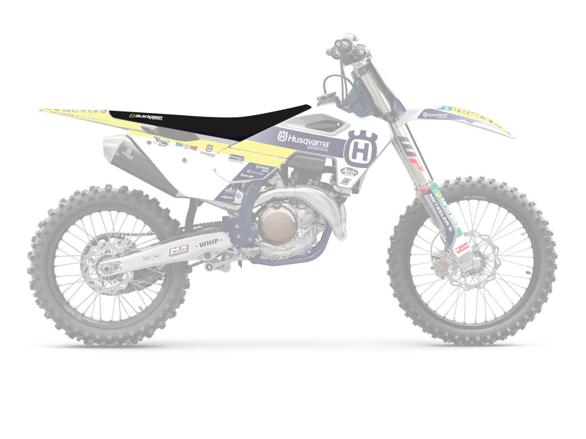Blackbird Racing Seat Cover Zebra Husky Bl