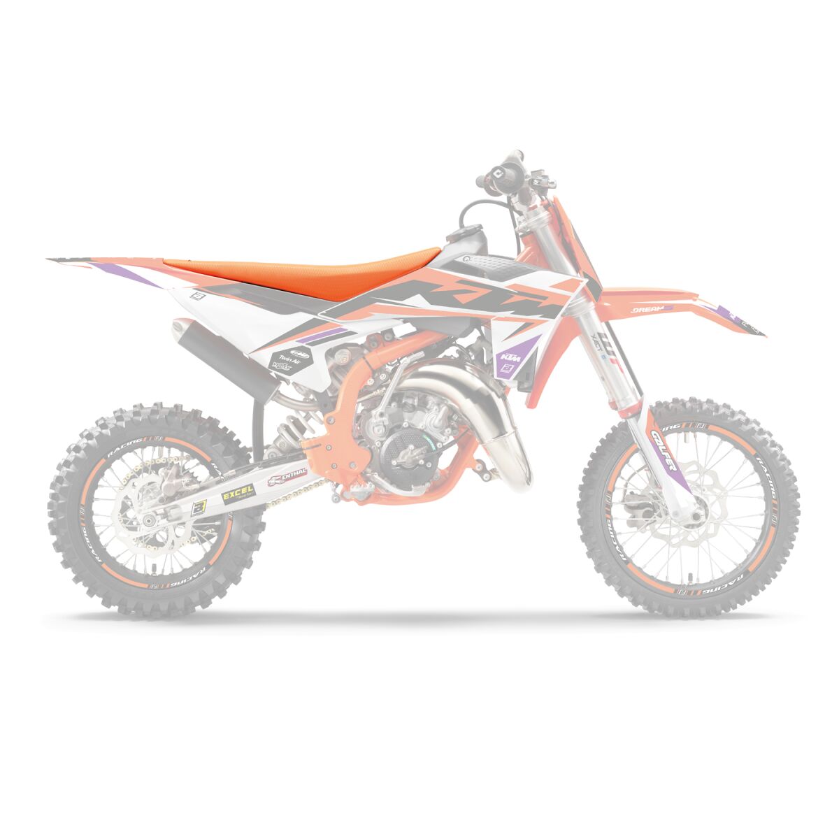 Blackbird Racing Seat Cover Pyr Ktm 65 '24 Or