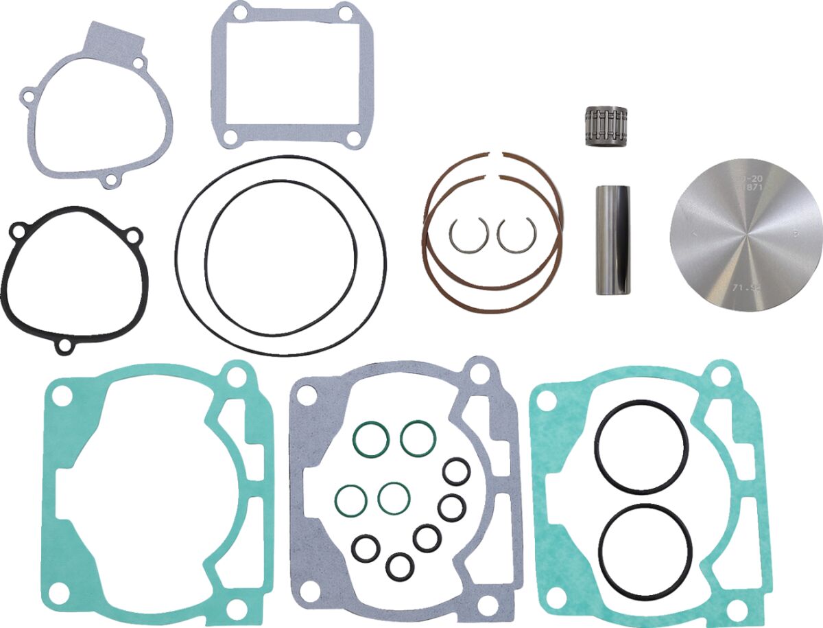 Vertex Piston Kit+Top End Gaskets Exc