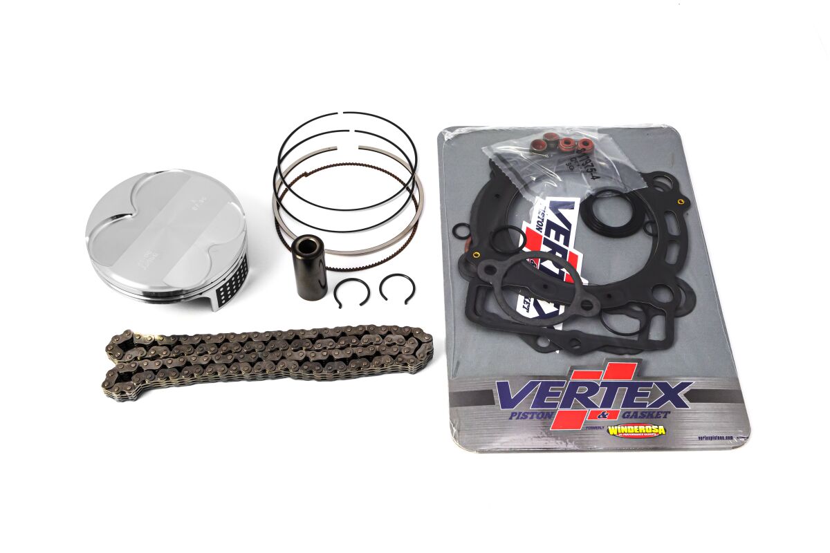 Vertex Piston Kit+Top End Gaskets Sx2