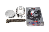 Vertex Piston Kit+Top End Gaskets Sx2