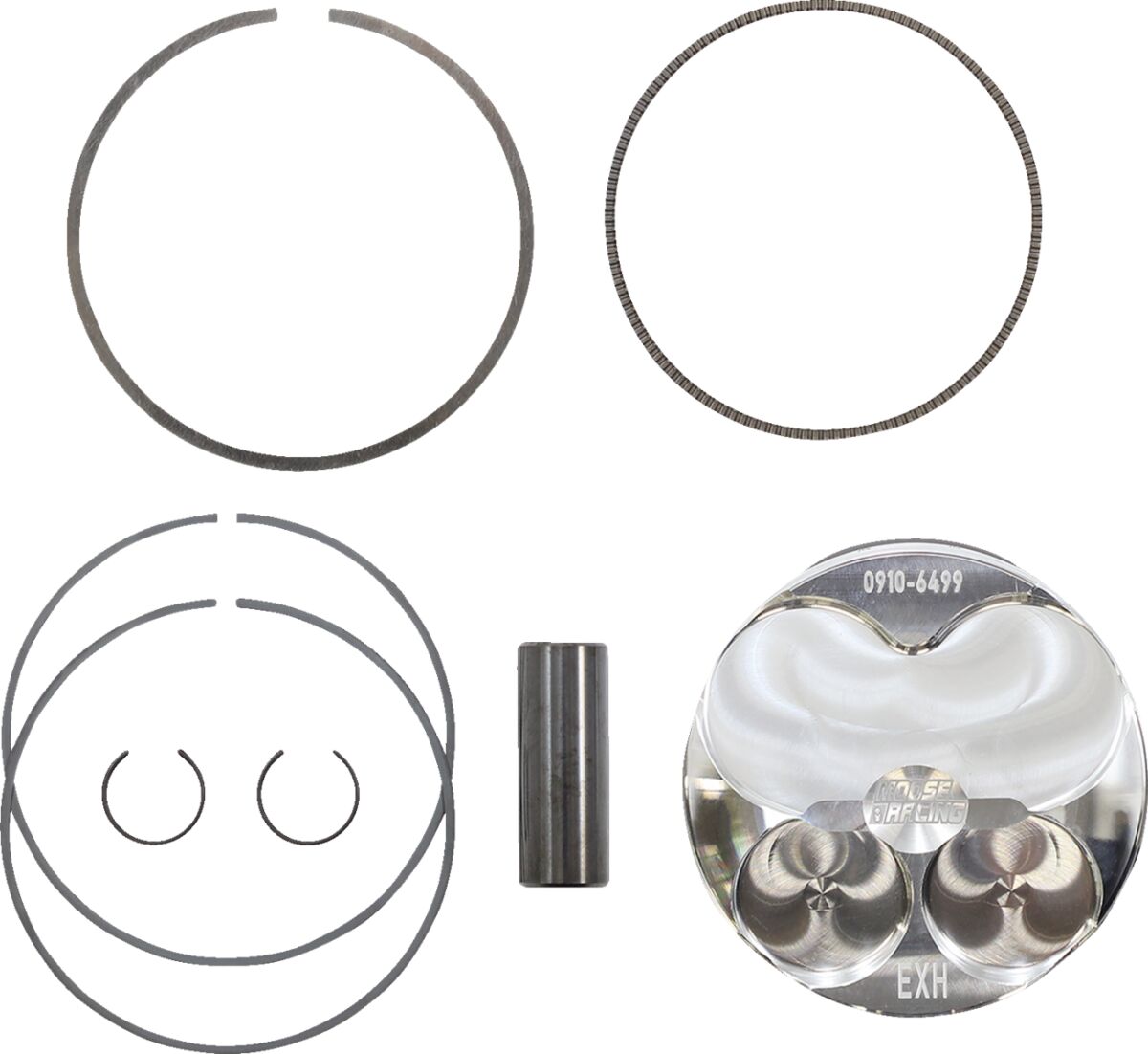 Moose Offroad Hard Parts Piston Kit Husq/Ktm Pro