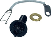 Psr Drain Plug 8 X1.25 X24 Blk