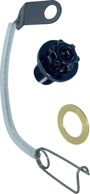 Psr Drain Plug 12 X1.5 X15 Blk