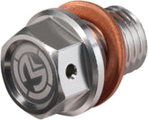 Moose Offroad Hard Parts Drain Plug Magnetic Slvr