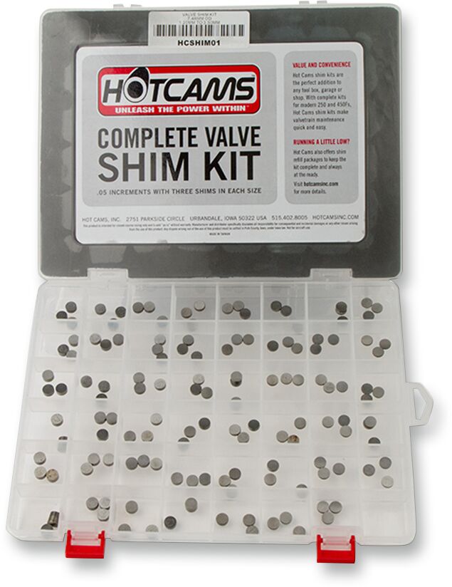 Hot Cams Cam Shim Kit 7.48 Mm Od