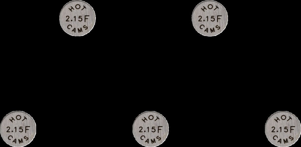 Hot Cams Valve Shim 5 Pk 10.0 X2.15