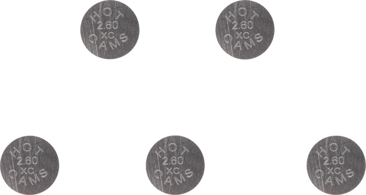 Hot Cams Valve Shim 5 Pk 10.0 X2.60