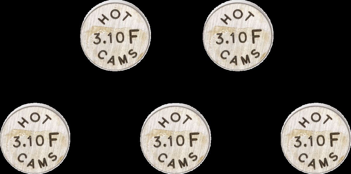 Hot Cams Valve Shim 5 Pk 10.0 X3.10