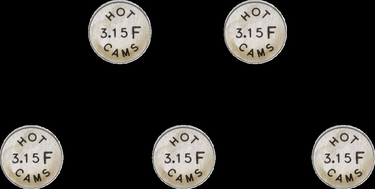 Hot Cams Valve Shim 5 Pk 10.0 X3.15