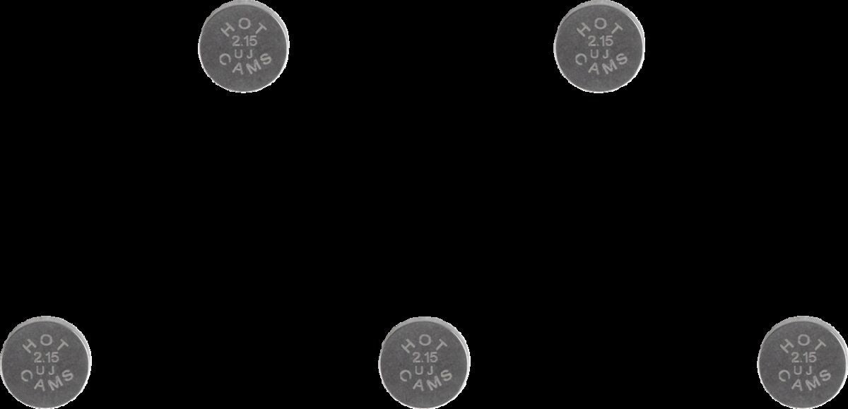 Hot Cams Valve Shim 5 Pk 7.48 X2.15