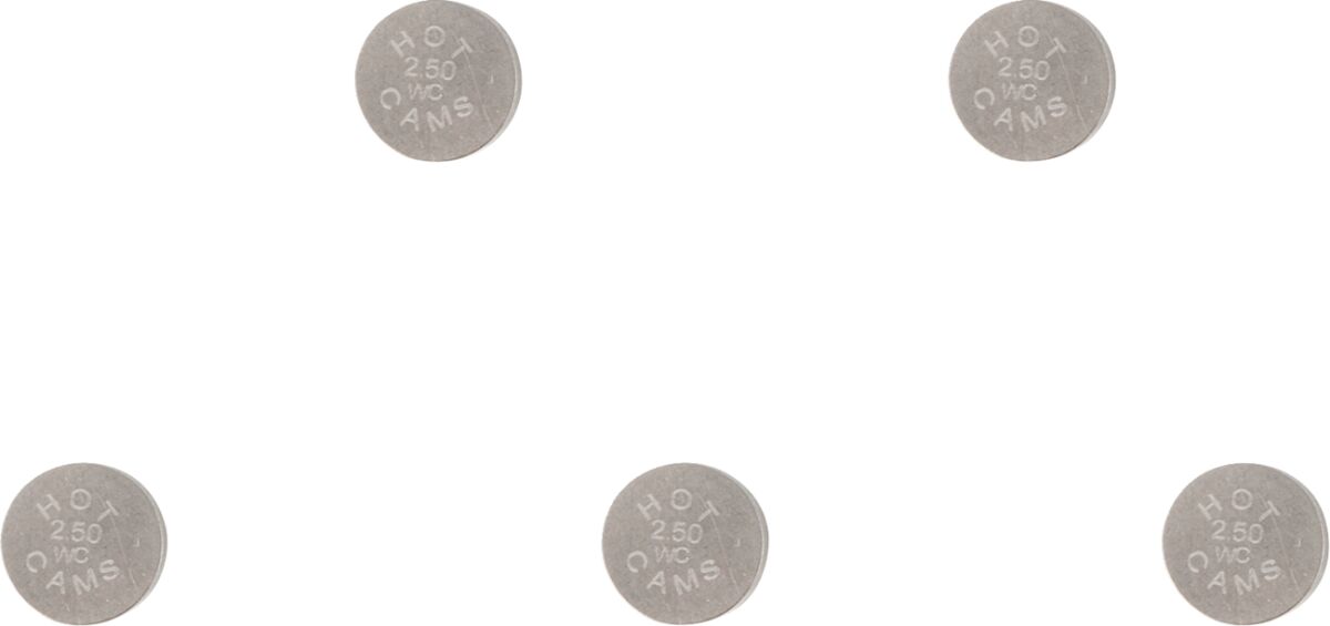 Hot Cams Valve Shim 5 Pk 7.48 X2.50