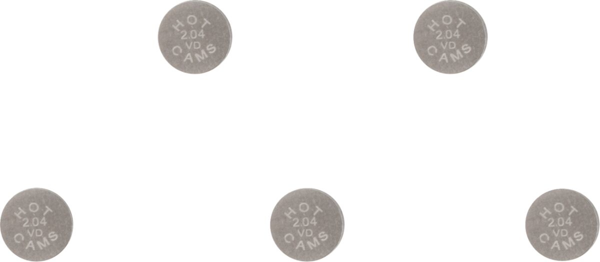 Hot Cams Valve Shim 5 Pk 8.90 X2.04