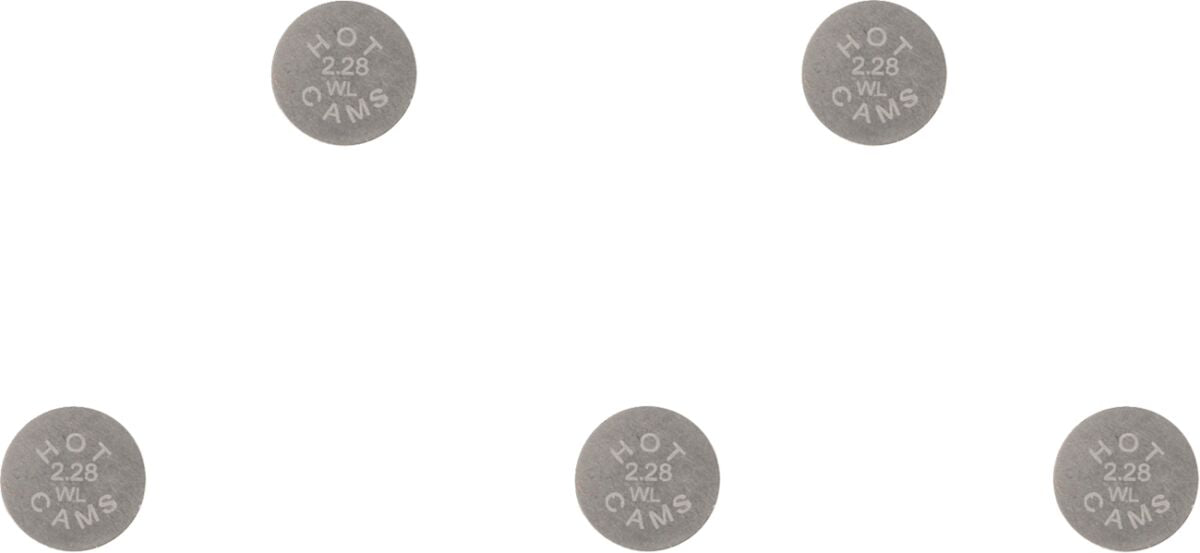 Hot Cams Valve Shim 5 Pk 8.90 X2.28