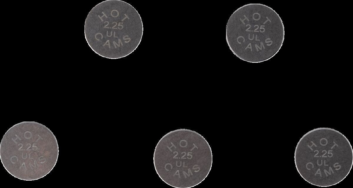 Hot Cams Valve Shim 5 Pk 13 X2.25