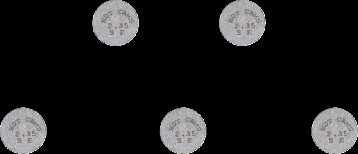 Hot Cams Valve Shim 5 Pk 13 X2.35