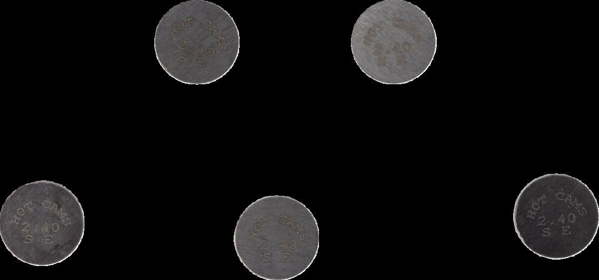 Hot Cams Valve Shim 5 Pk 13 X2.40
