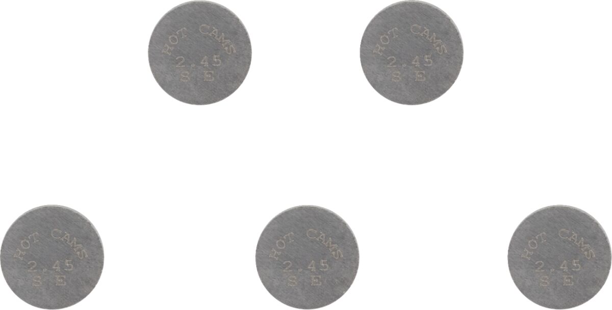 Hot Cams Valve Shim 5 Pk 13 X2.45