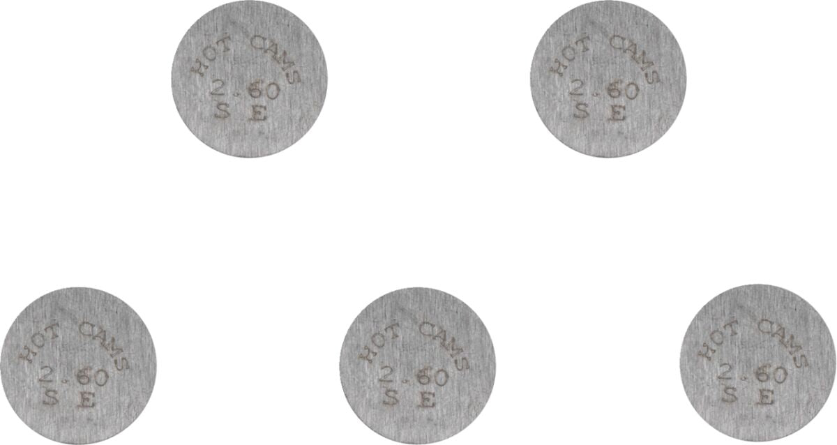 Hot Cams Valve Shim 5 Pk 13 X2.60