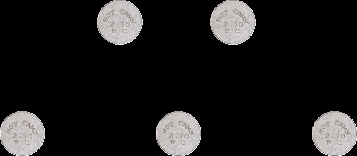 Hot Cams Valve Shim 5 Pk 13 X2.70