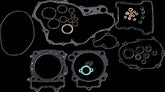 Athena Gasket Kit Complete Yam