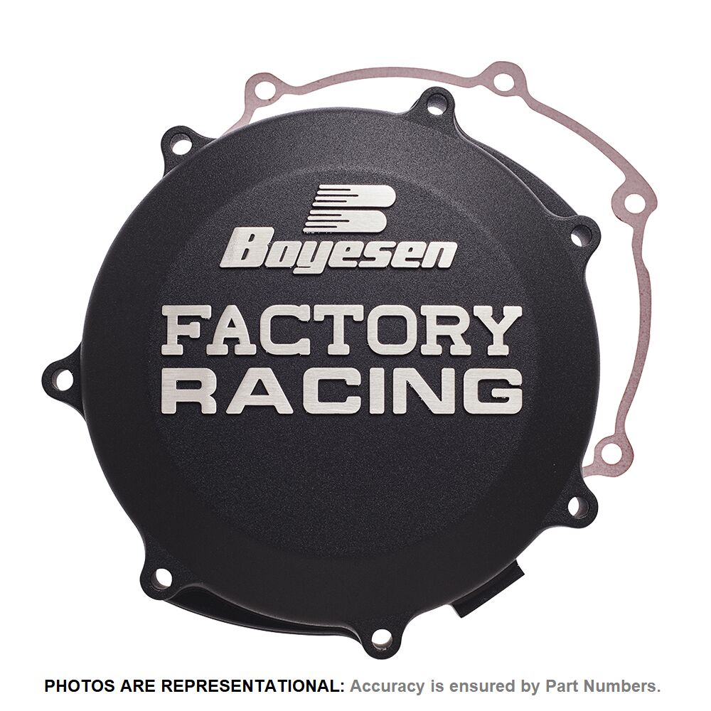 Boyesen Clutch Cover Kx125 94 02 Bk