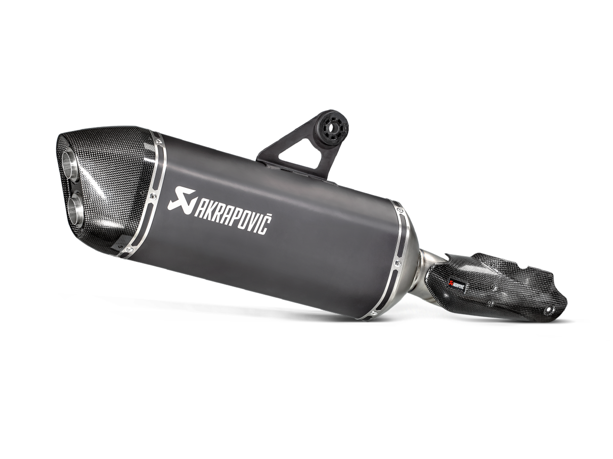 Slip-On Line Titanium, Black - 13-18 BMW R 1200 GS / Adventure