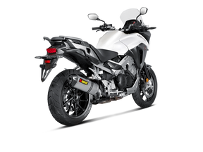 Silencieux titane gris  -  Honda  VFR800X Crossrunner