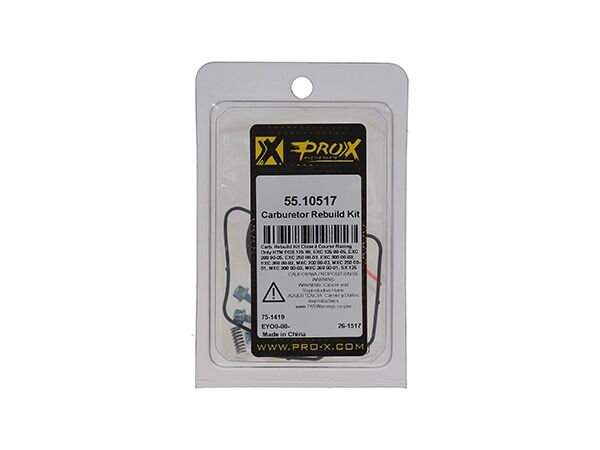 Prox Carburator Rebuild Kit Sx125 9