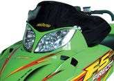 Powermadd Windshield 14.25 Blk Arc