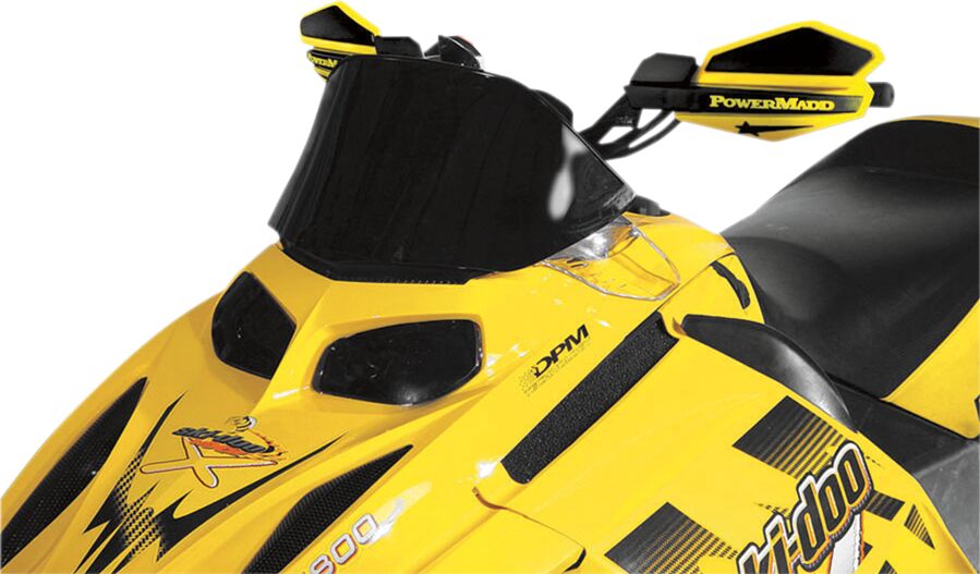 Powermadd Windshield 9.5 Blk Ski