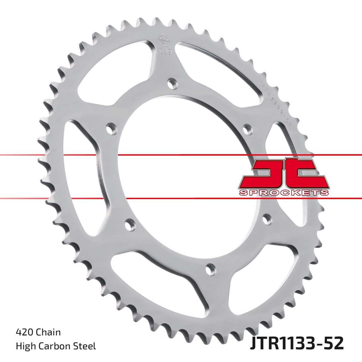 Jt Sprockets Sprocket Rear 52 T 420