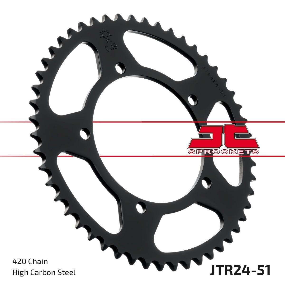 Jt Sprockets Sprocket Rear 51 T 420