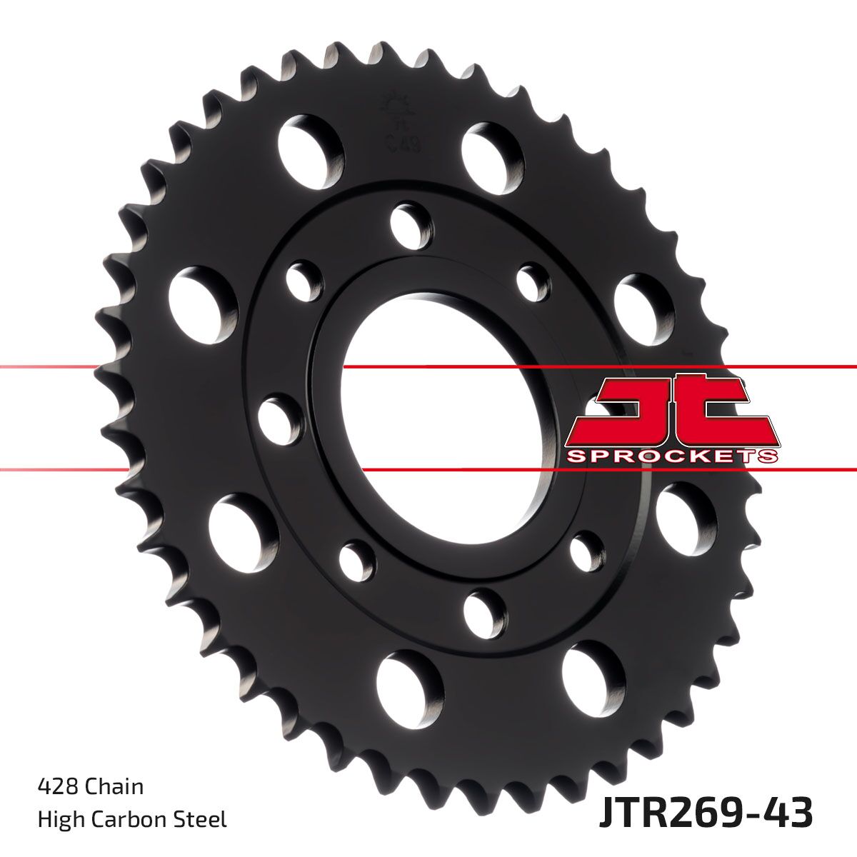 Jt Sprockets Sprocket Rear 43 T 428