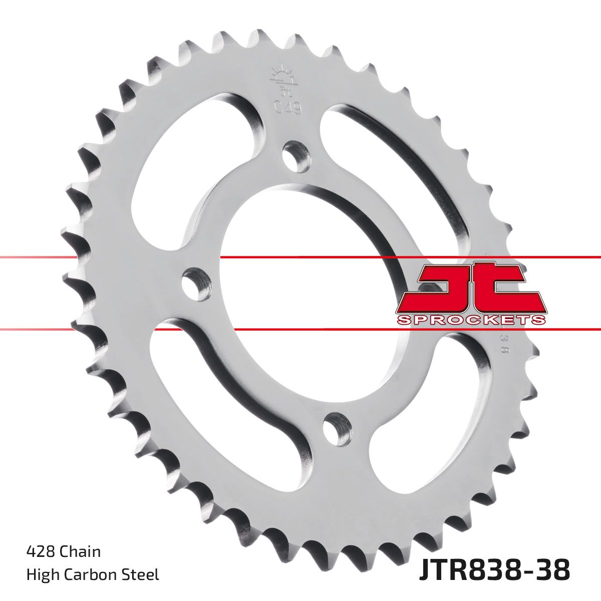 Jt Sprockets Sprocket Rear 38 T 428