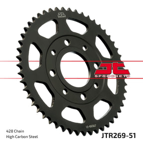 Jt Sprockets Sprocket Rear 51 T 428