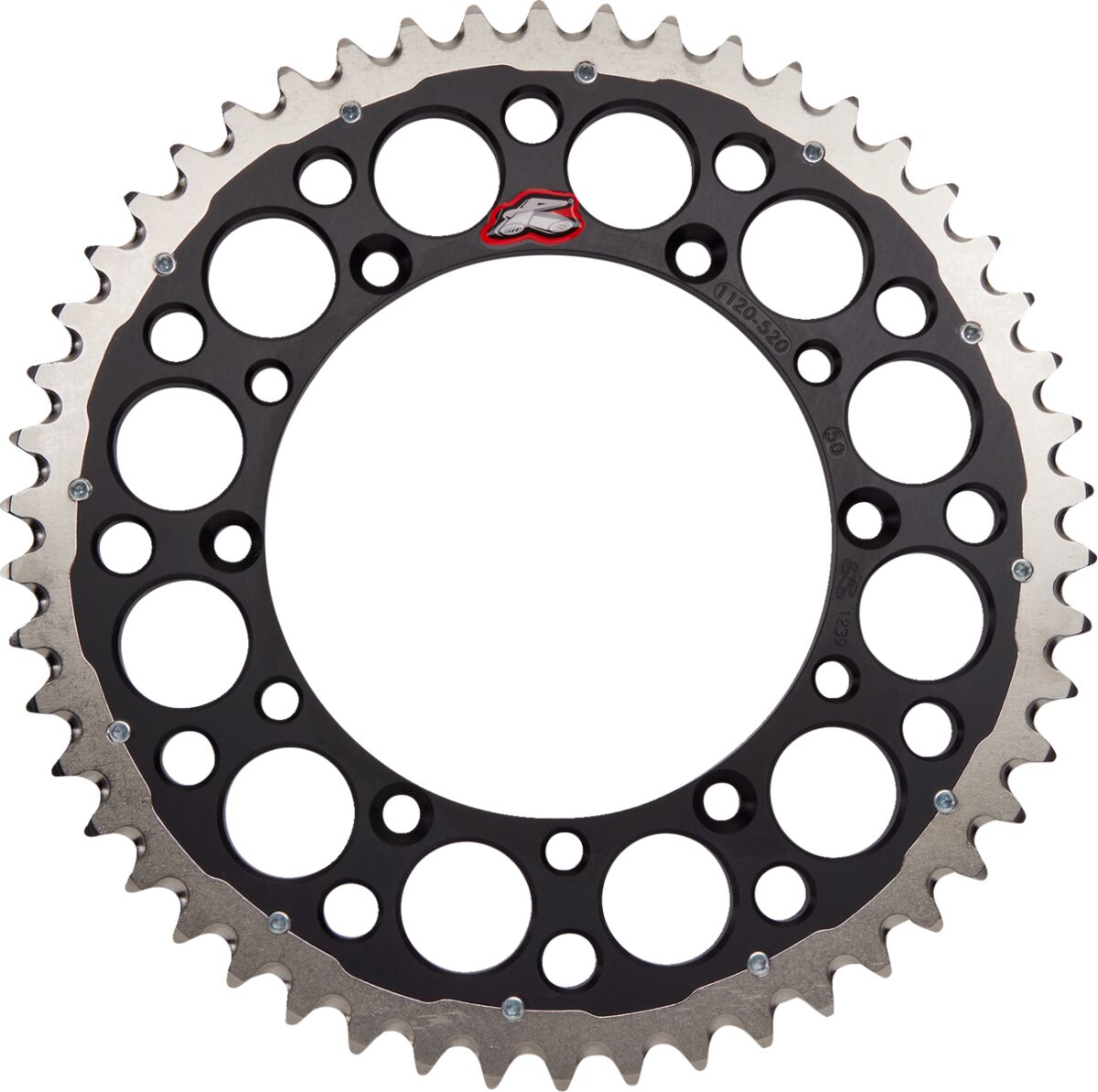 Renthal Sprocket R 520 50 T Bk Sc Twin