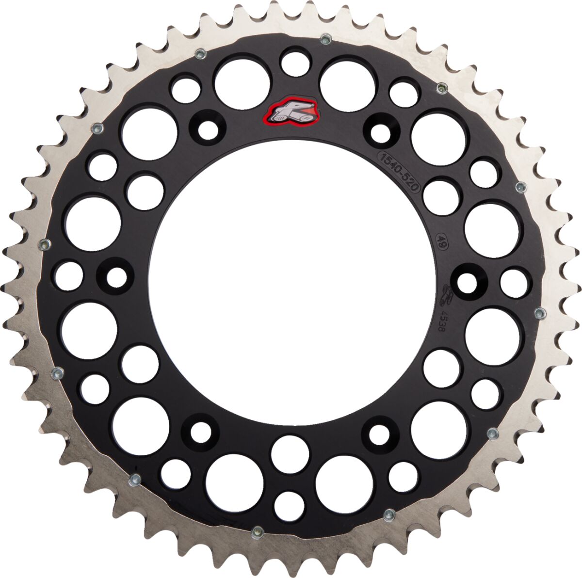 Renthal Sprocket R 520 49 T Bk Sc Twin
