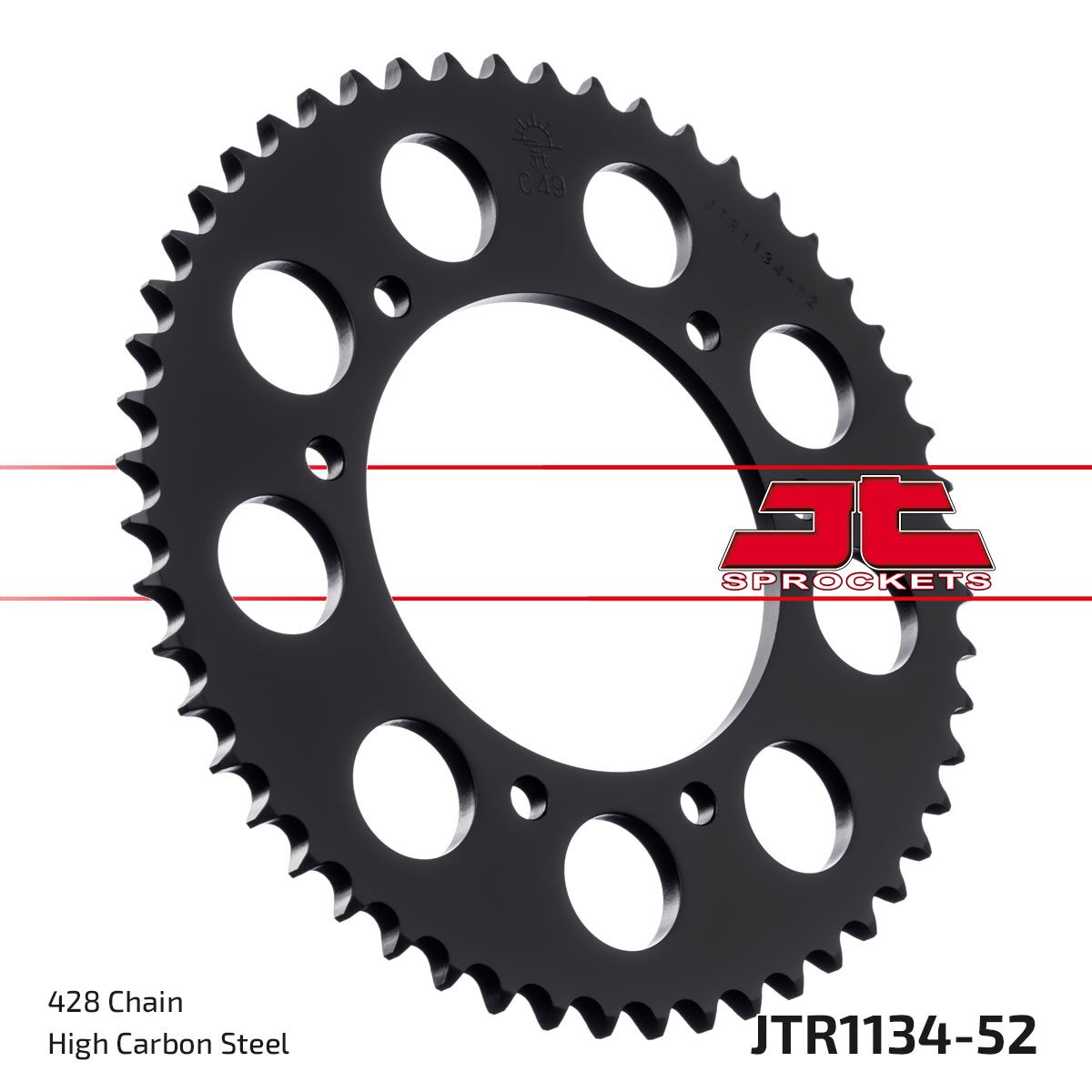 Jt Sprockets Sprocket Rear 52 T 428