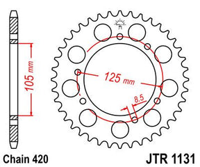 Jt Sprockets Sprocket Rear 60 T 420