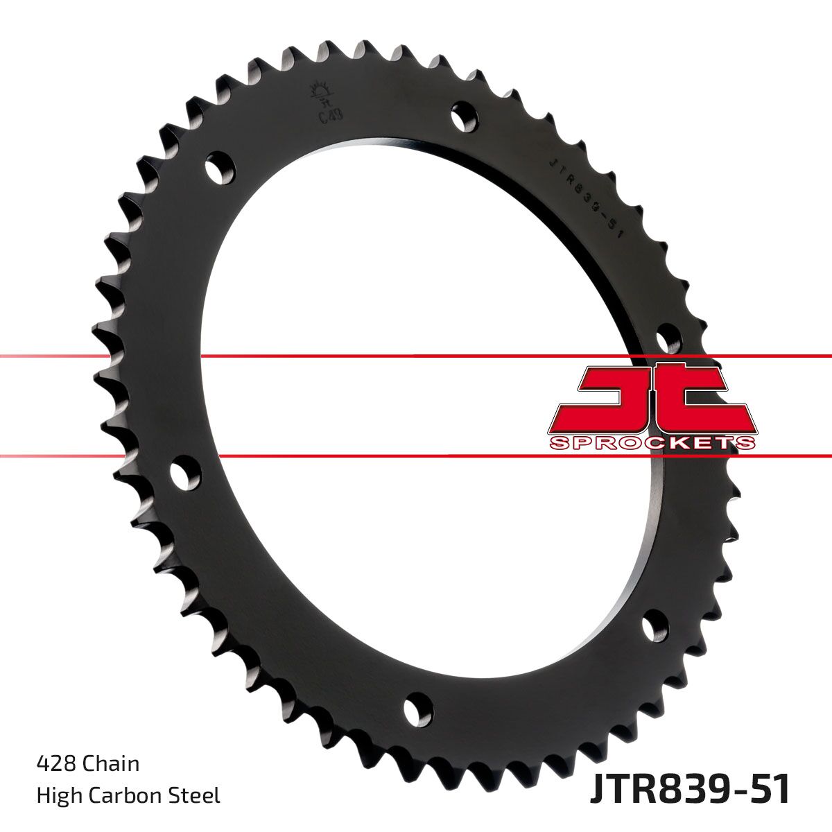 Jt Sprockets Sprocket Rear 51 T 428