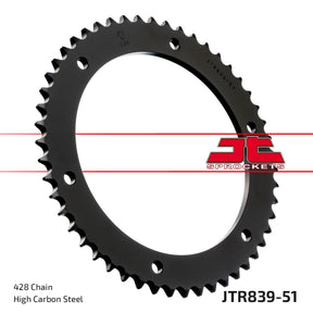 Jt Sprockets Sprocket Rear 51 T 428