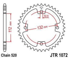 Jt Sprockets Sprocket Rear 36 T 520