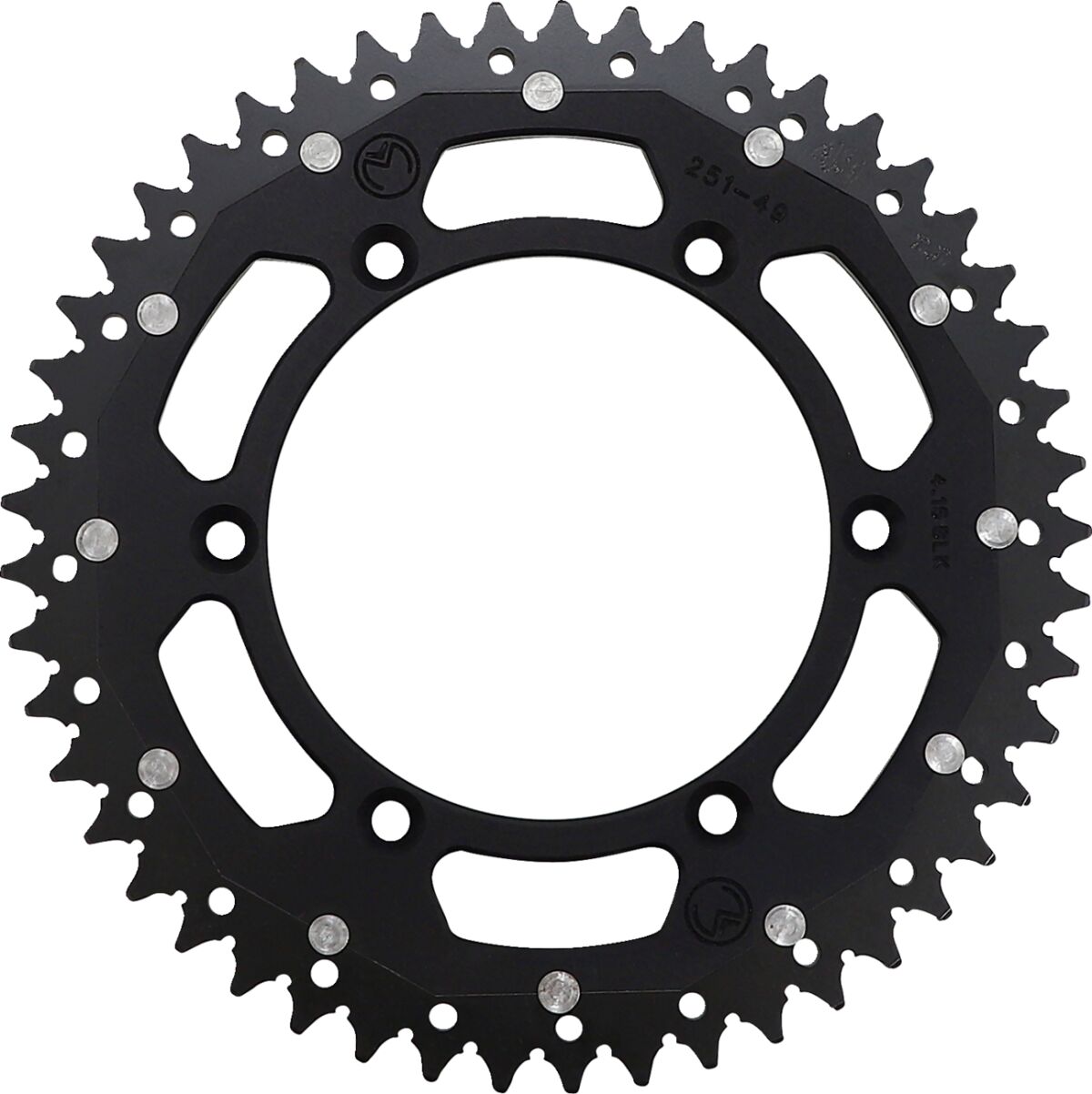 Moose Offroad Hard Parts Sprocket Dual Mse 49 Bk